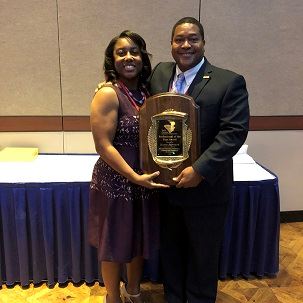 David Bennett with SCRPA President Lawanda Curry