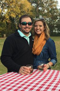 Image of a couple at Wine Down Wednesday