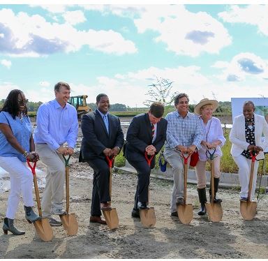 Groundbreaking photo