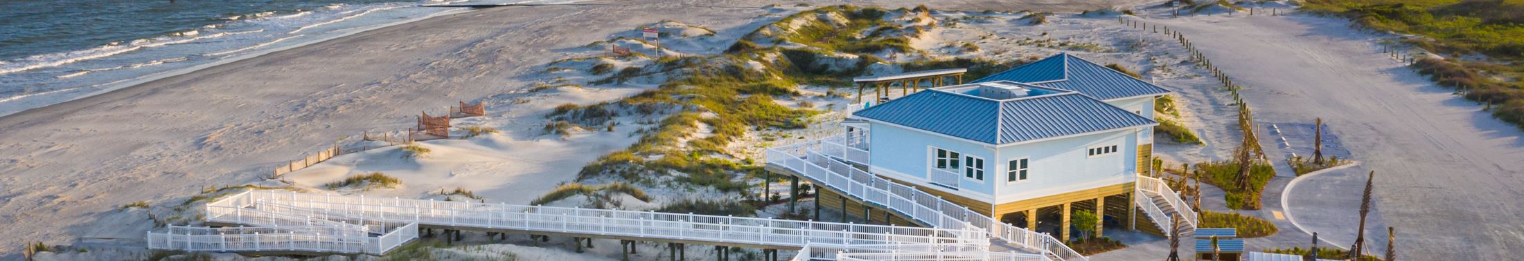The Dunes House at the Folly Beach County Park