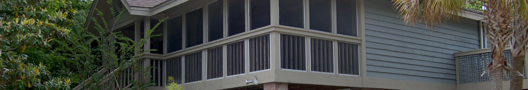 Exterior view of the Conference Center at James Island County Park