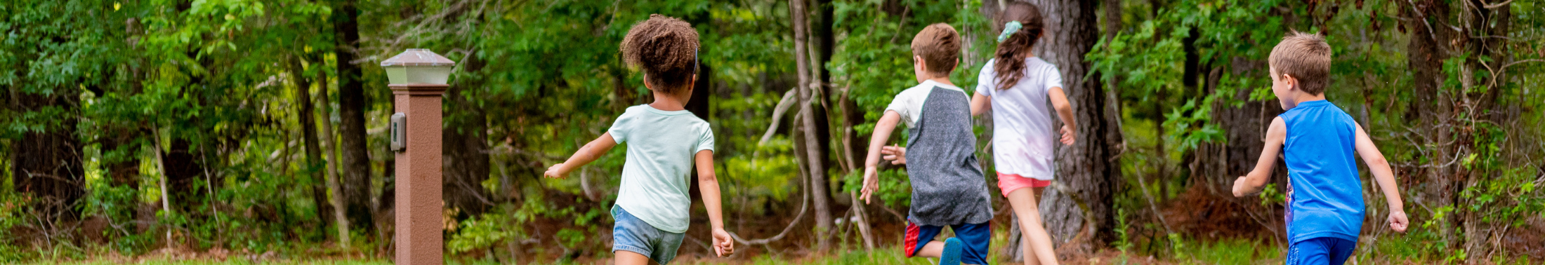 Kids playing in the park