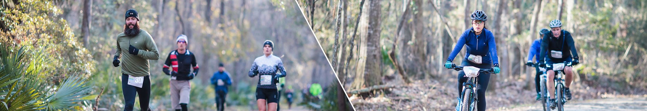 Runners at the Off-road Duathlon