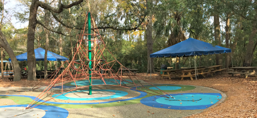 Azalea and Honeysuckle Tents at Palmetto Islands County Park