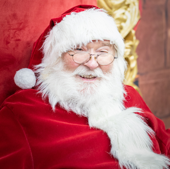 Picture of Santa at the Holiday Festival of Lights