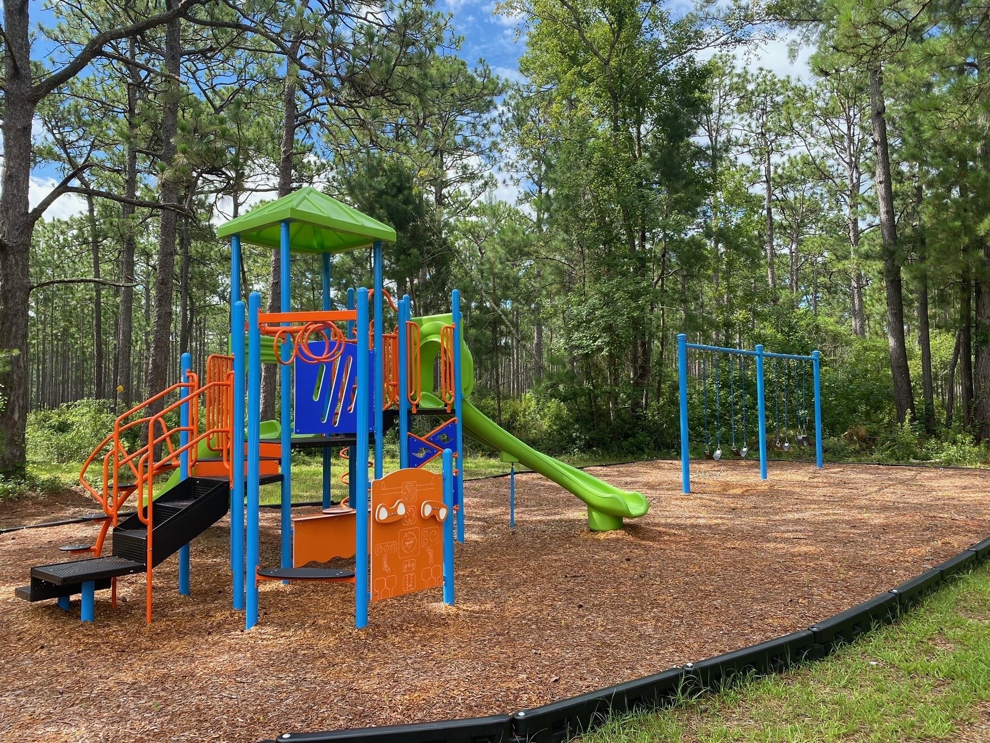The playground at the South Santee Senior and Community Center