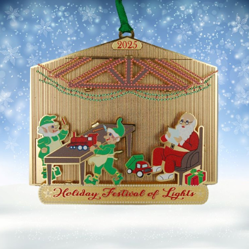 2025 Santa's Workshop Ornament