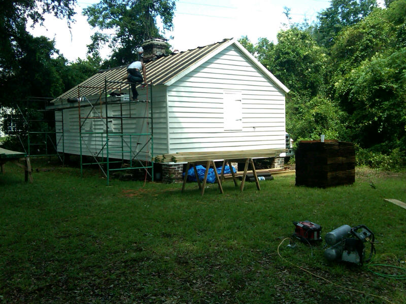 6/5/2012 Overseer’s cabin – reroofing