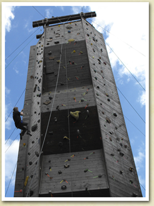 Image of climbing wall