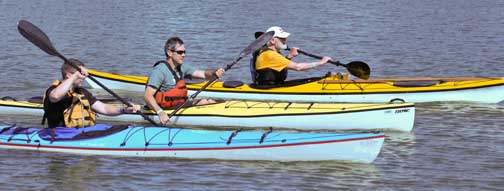 Image of kayakers