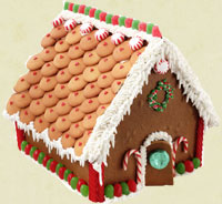Image of a gingerbread house