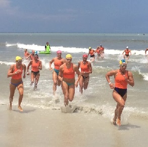 Image of lifeguard competition